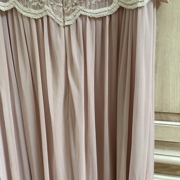 Nightway gown nwt sz 10 champagne - Picture 12 of 13